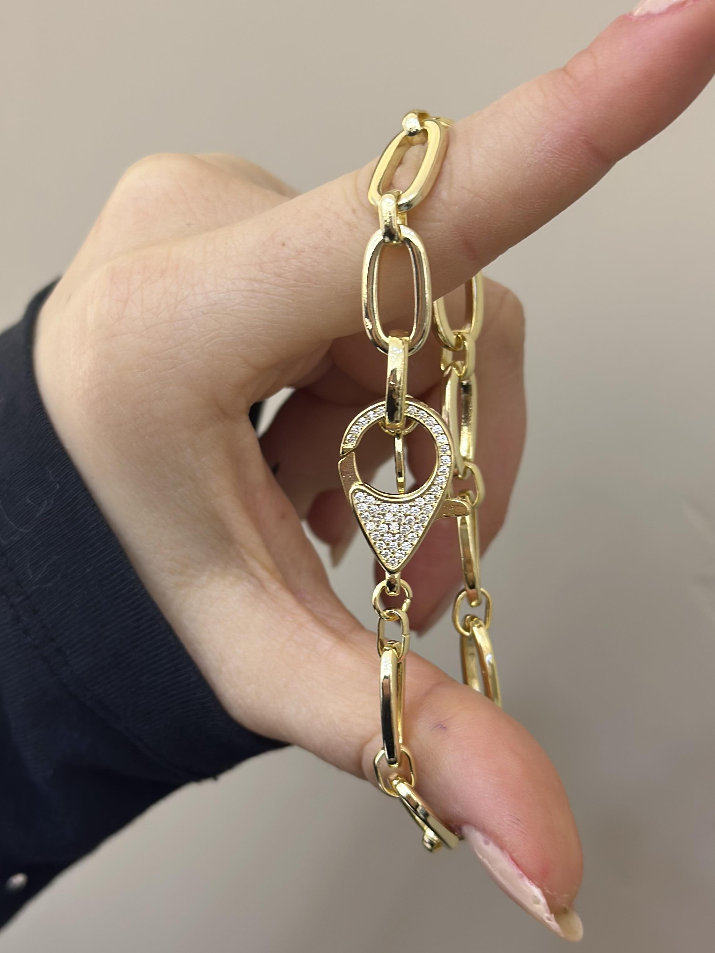 14  K Altın Kaplama Gold Bileklik