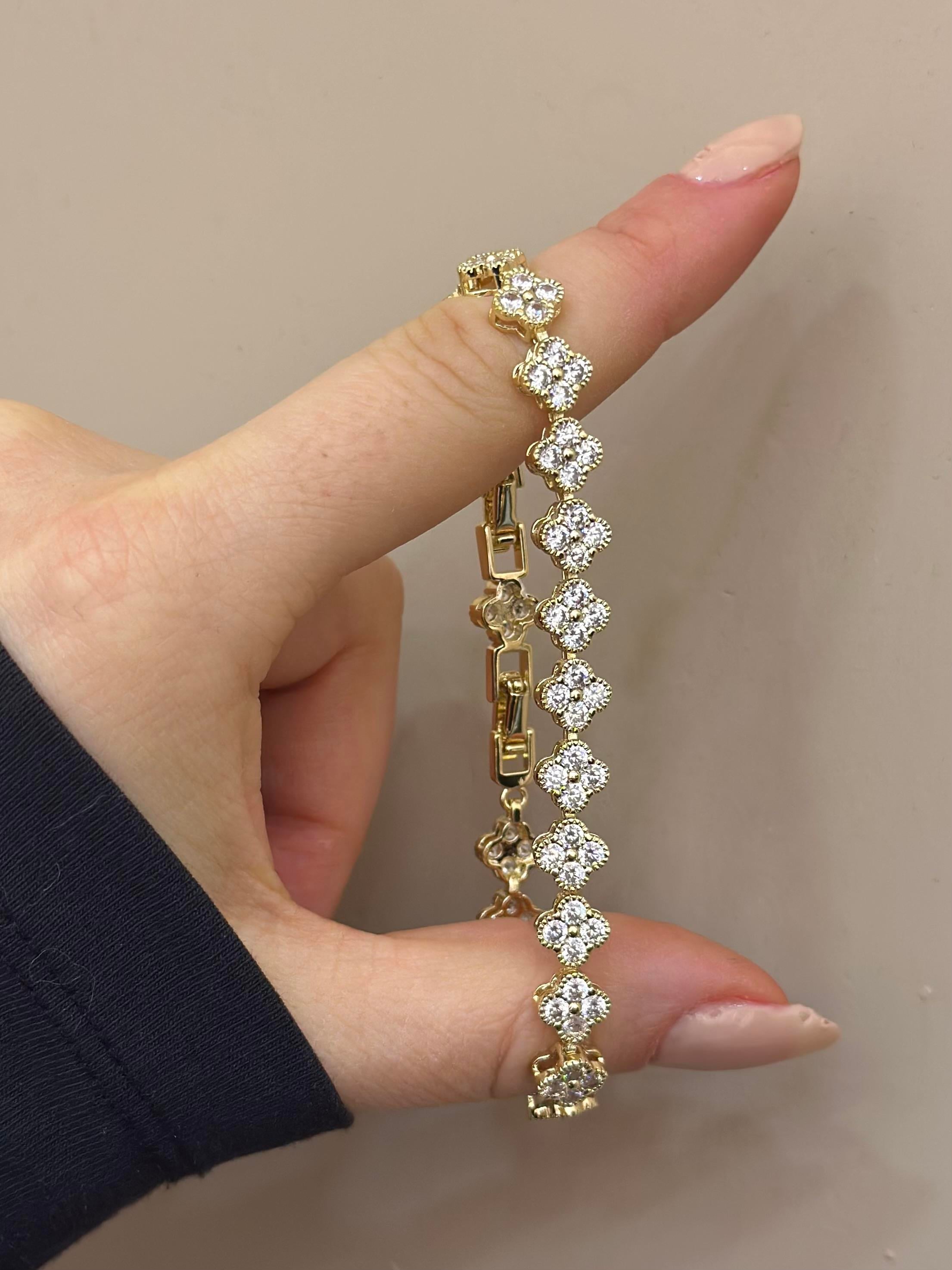 14 K Altın Kaplama Gold Bileklik