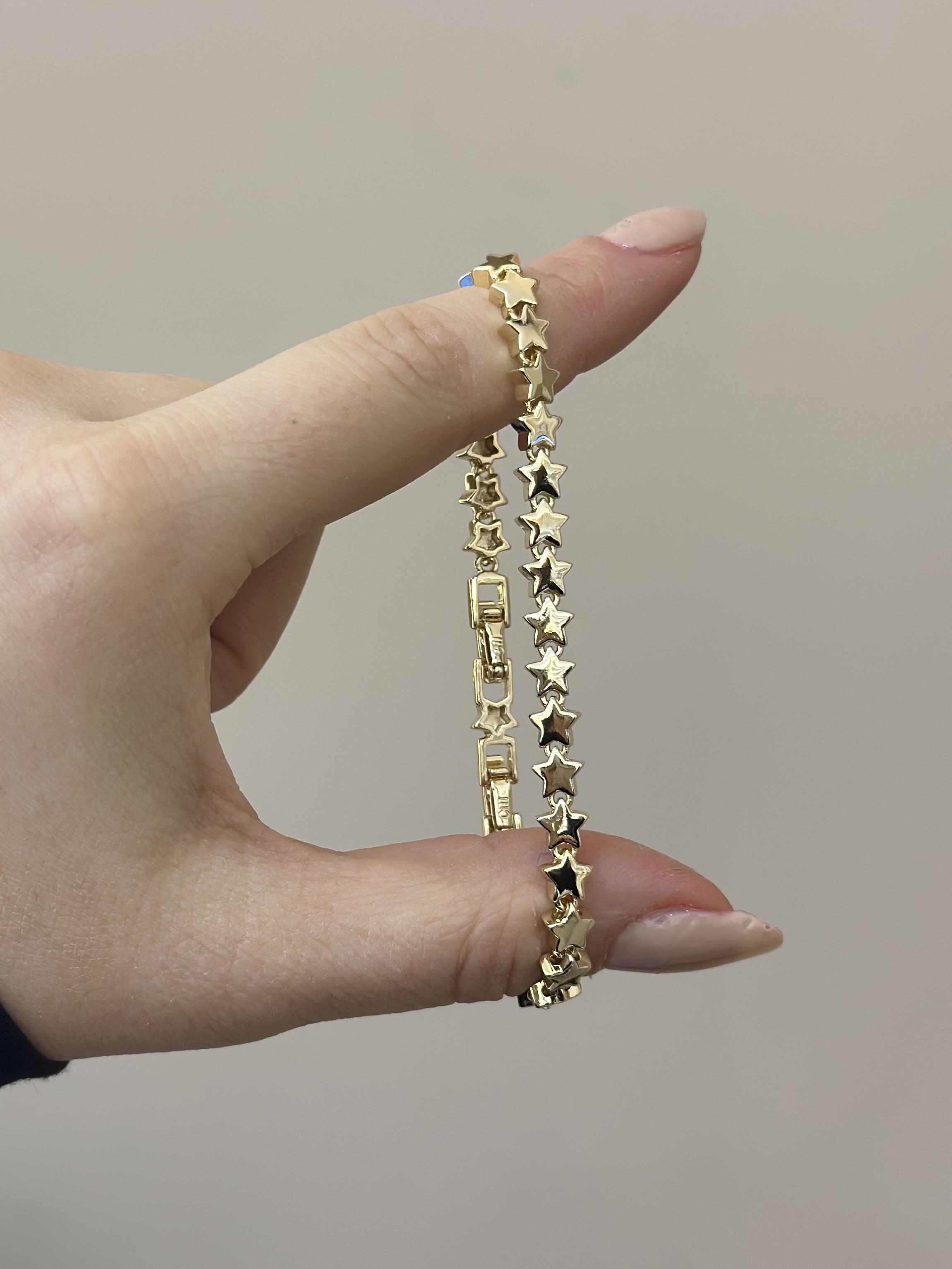 14 K Altın Kaplama Gold Bileklik