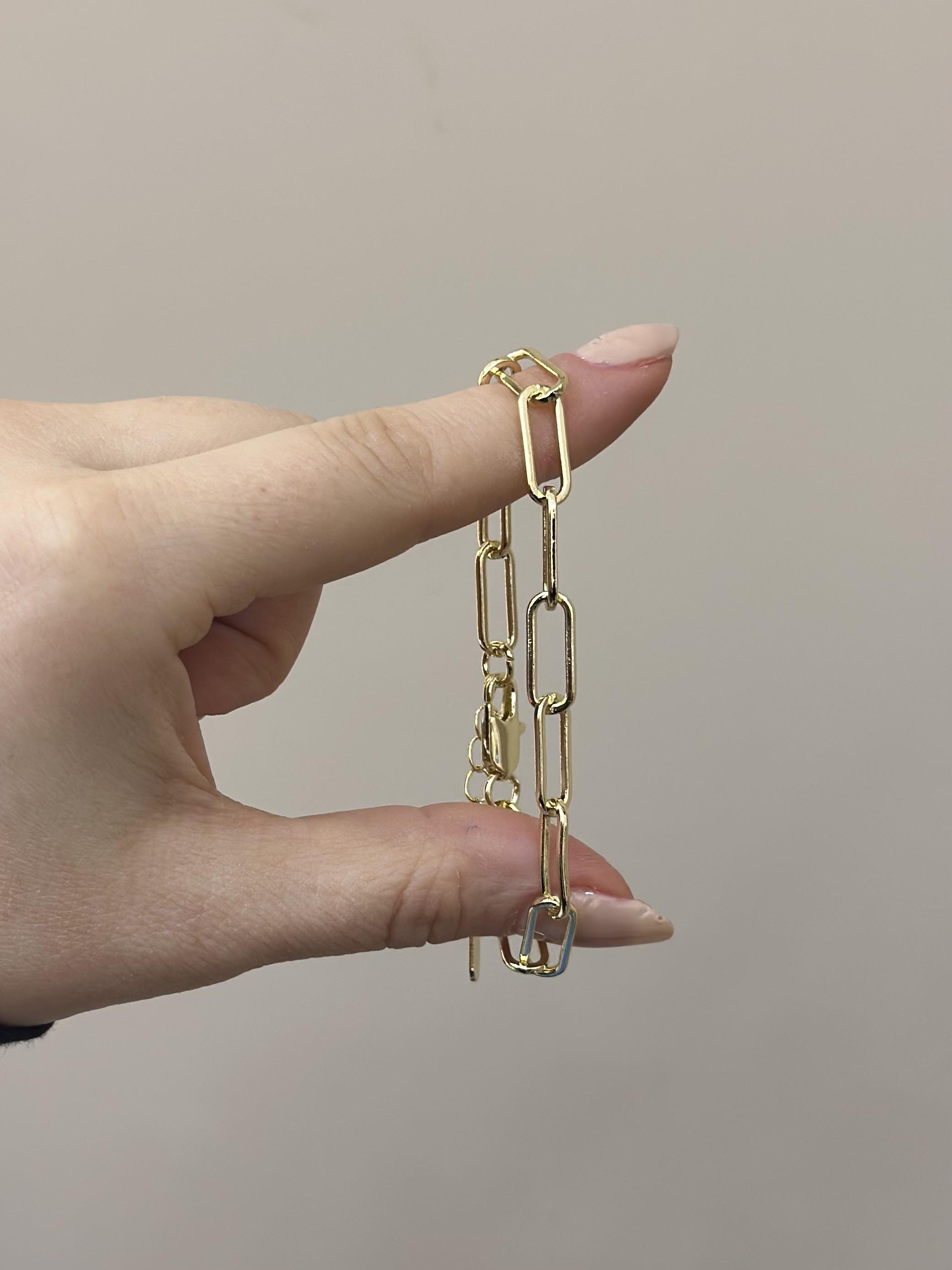 14 K Altın Kaplama Gold Bileklik