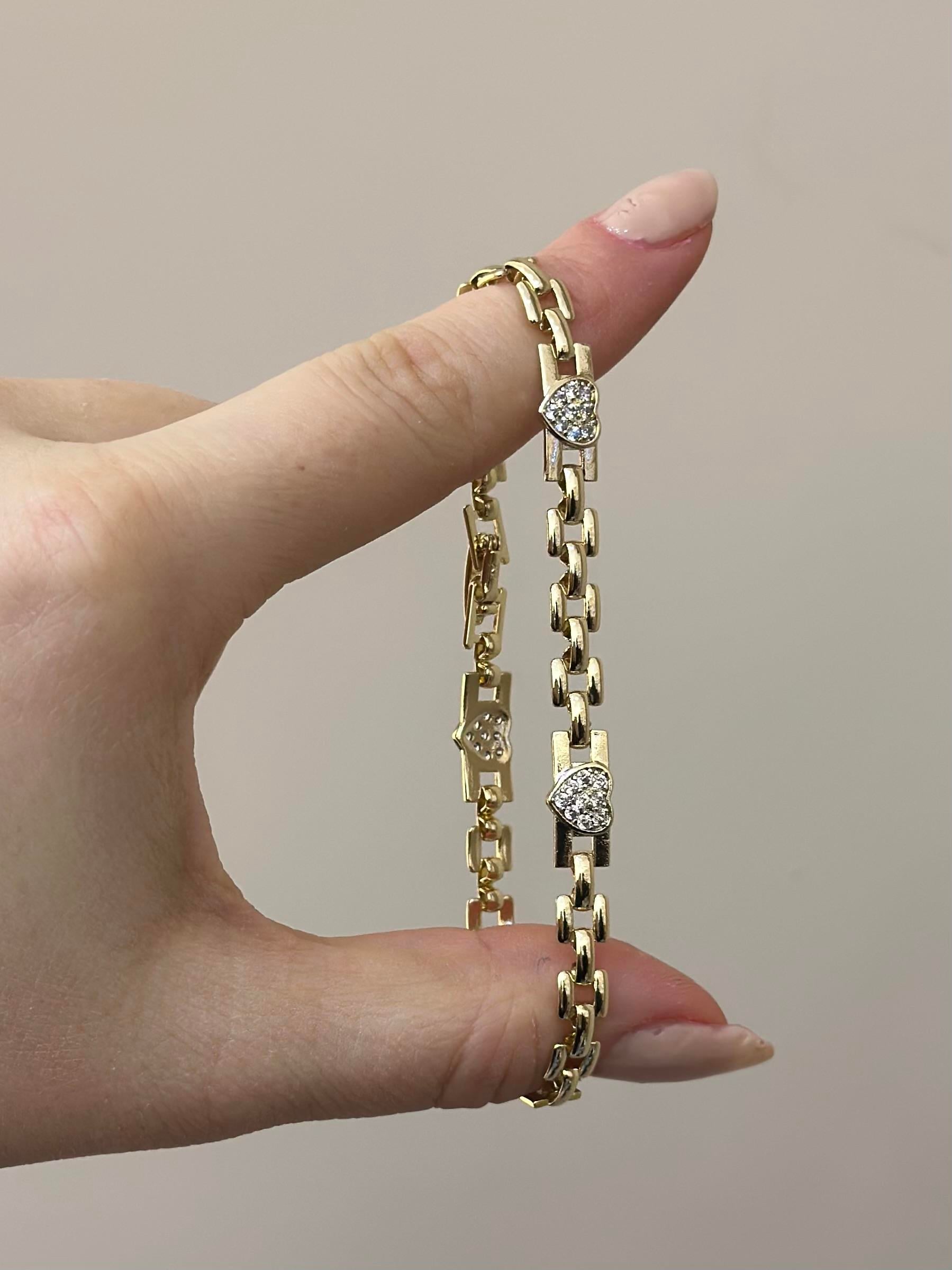 14 K Altın Kaplama Gold Bileklik