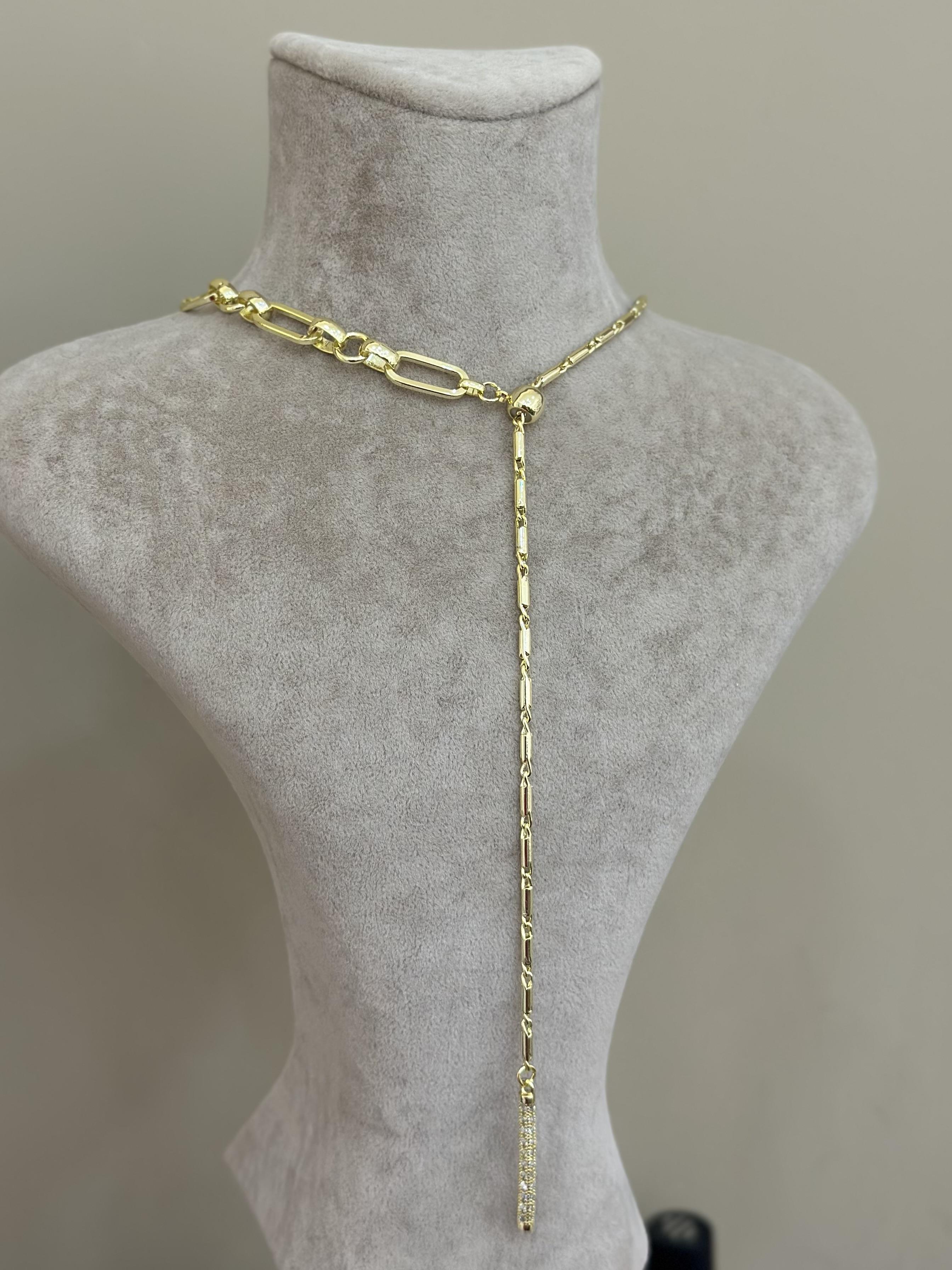 14K gold kolye