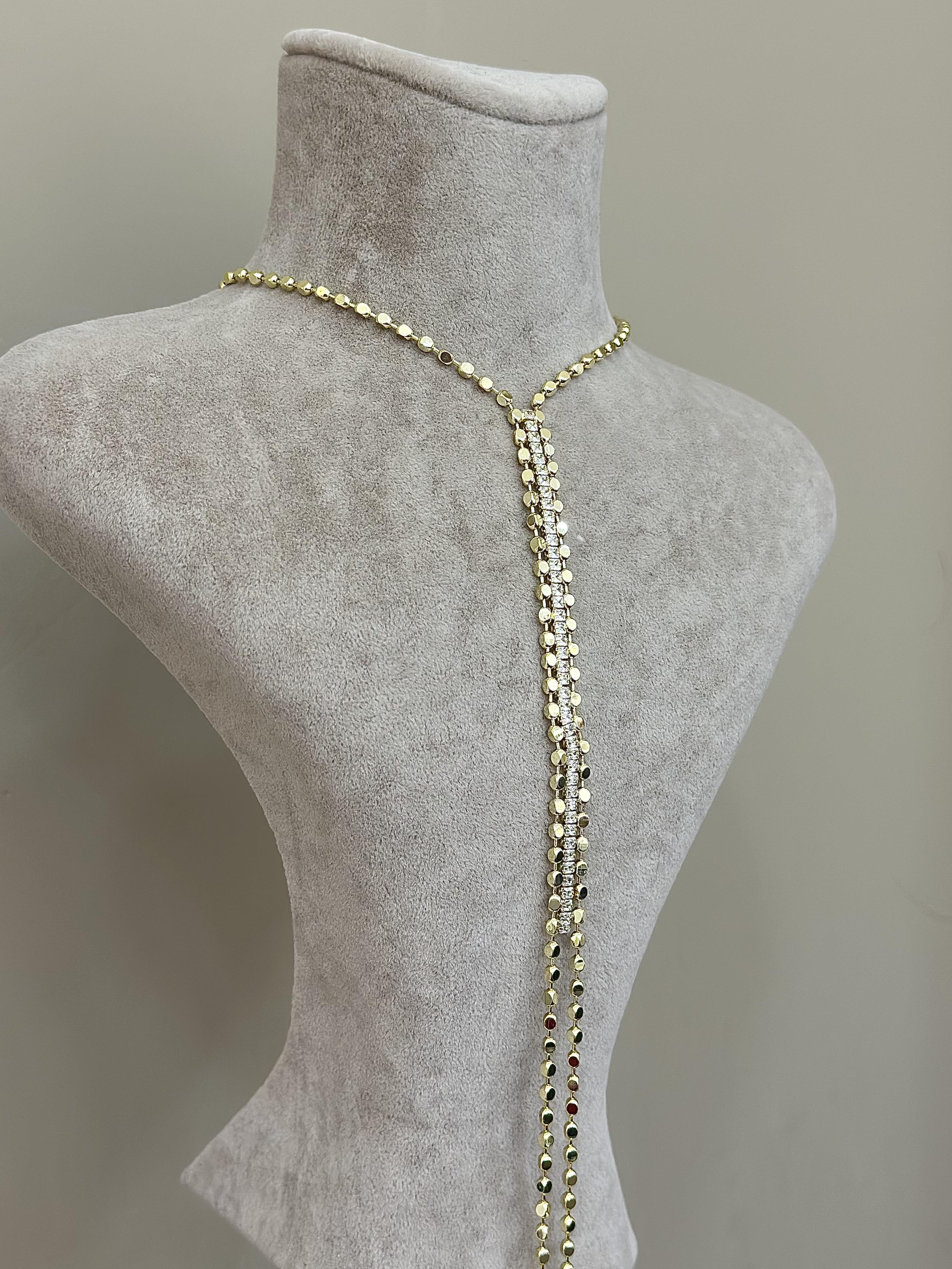 14K gold kolye