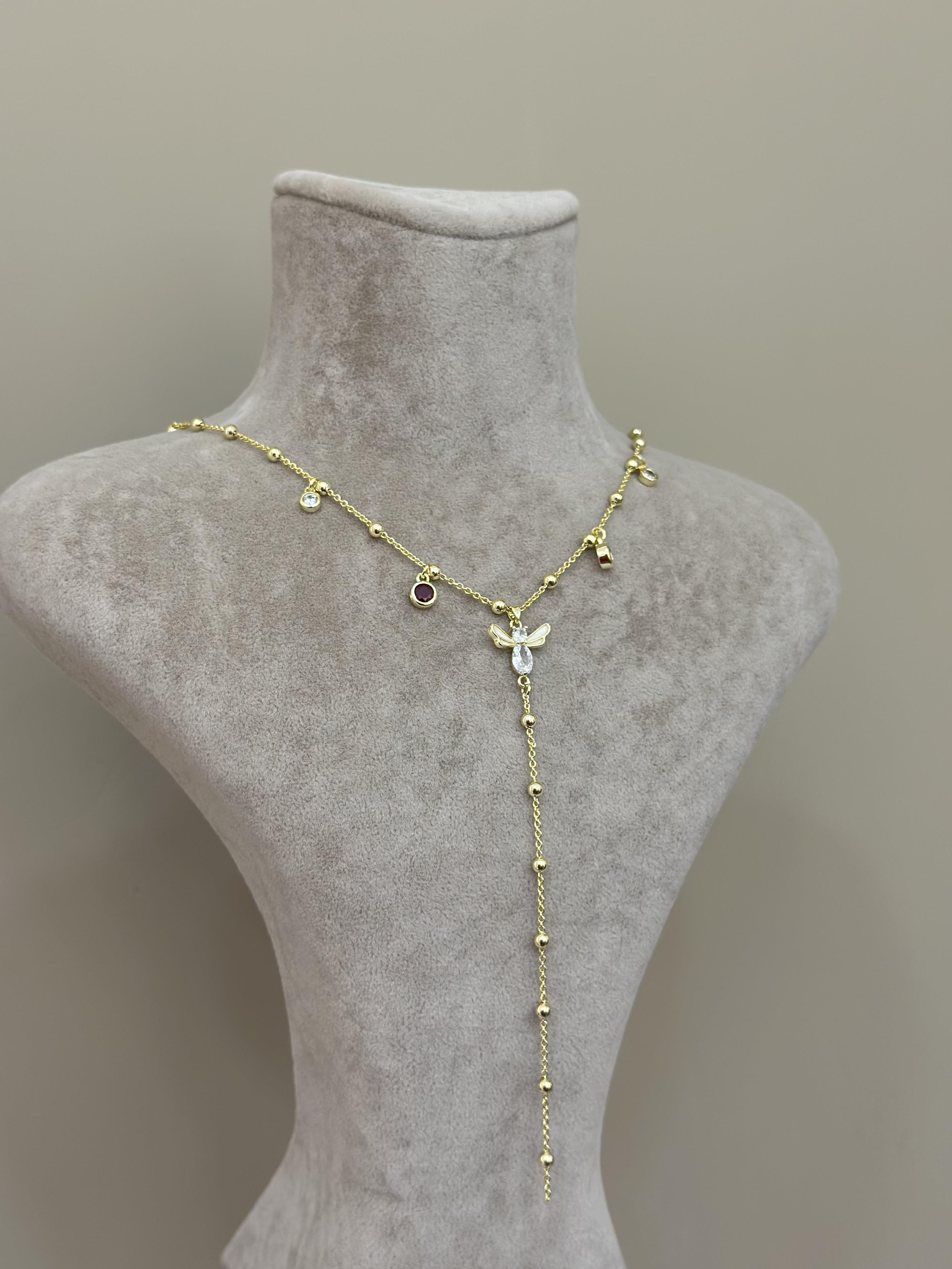 14K gold kolye