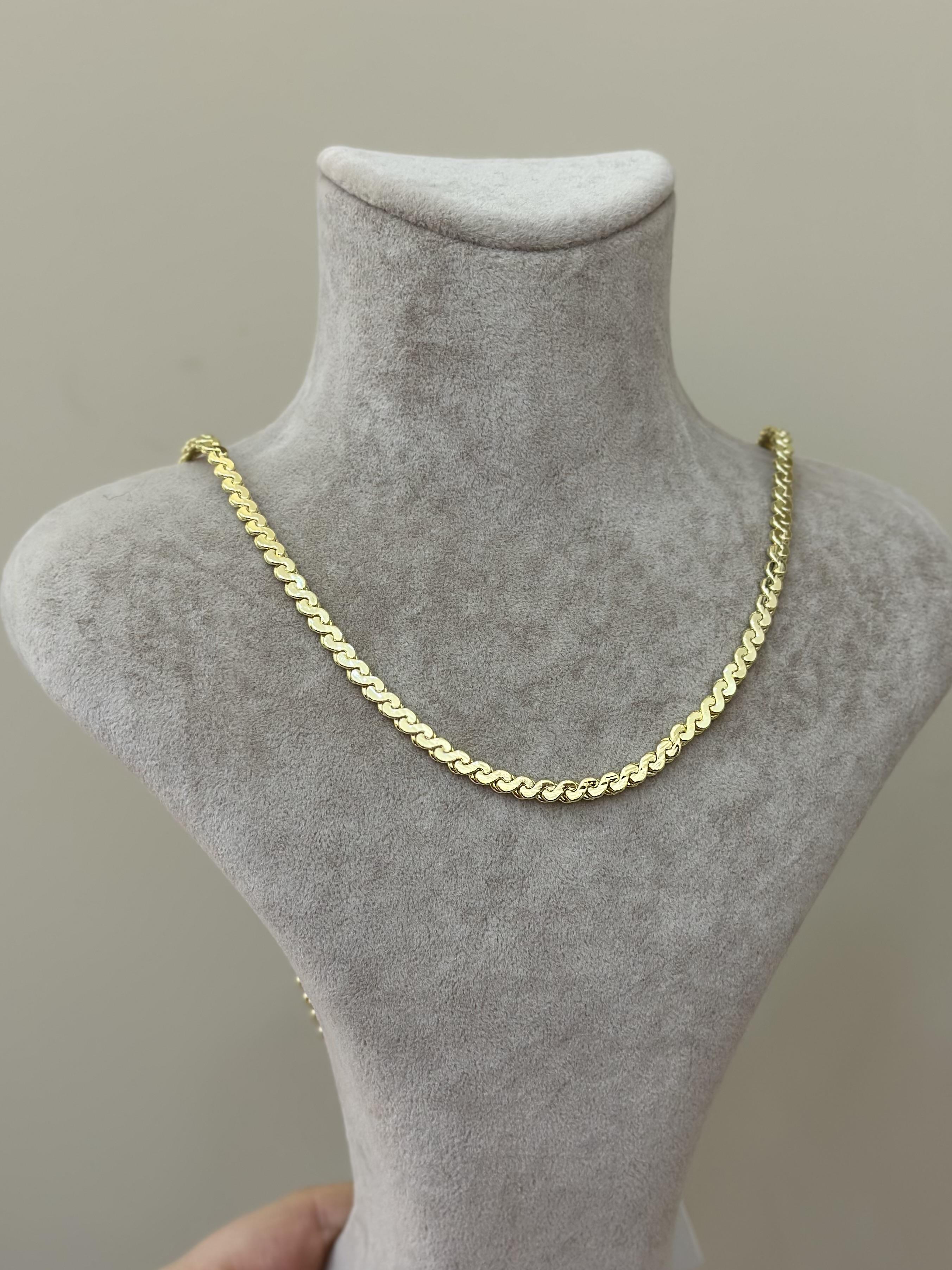 14K gold kolye