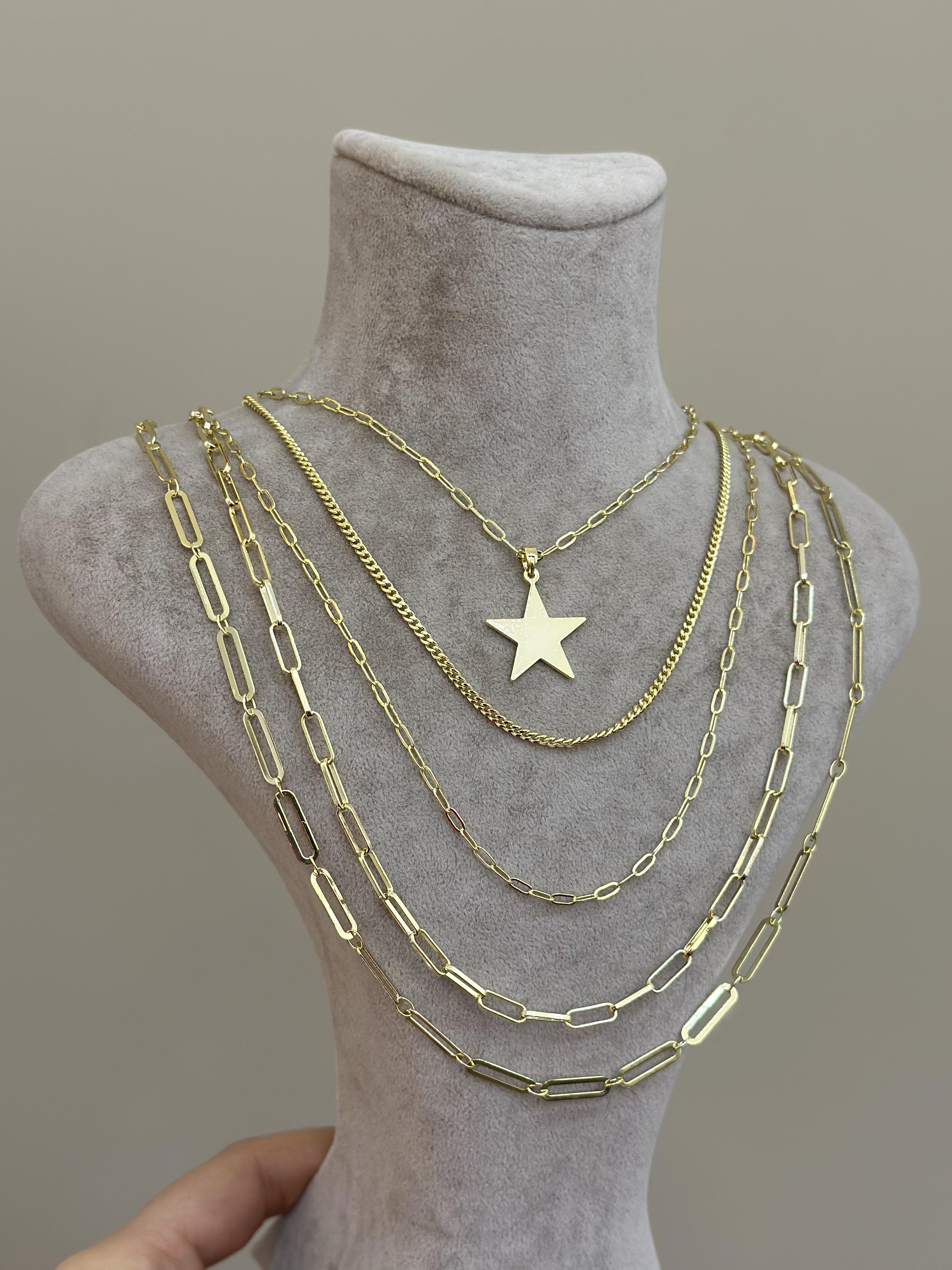 14K gold kolye