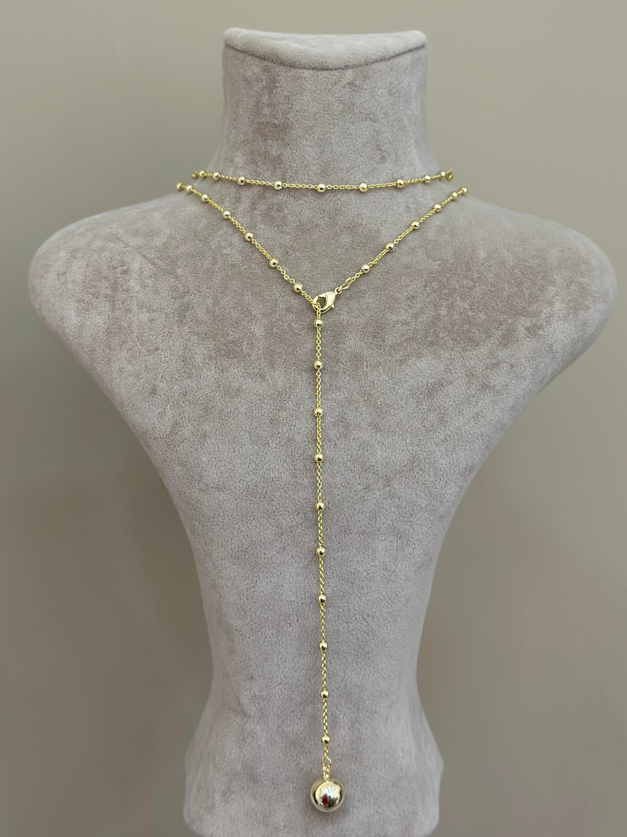 14K gold kolye