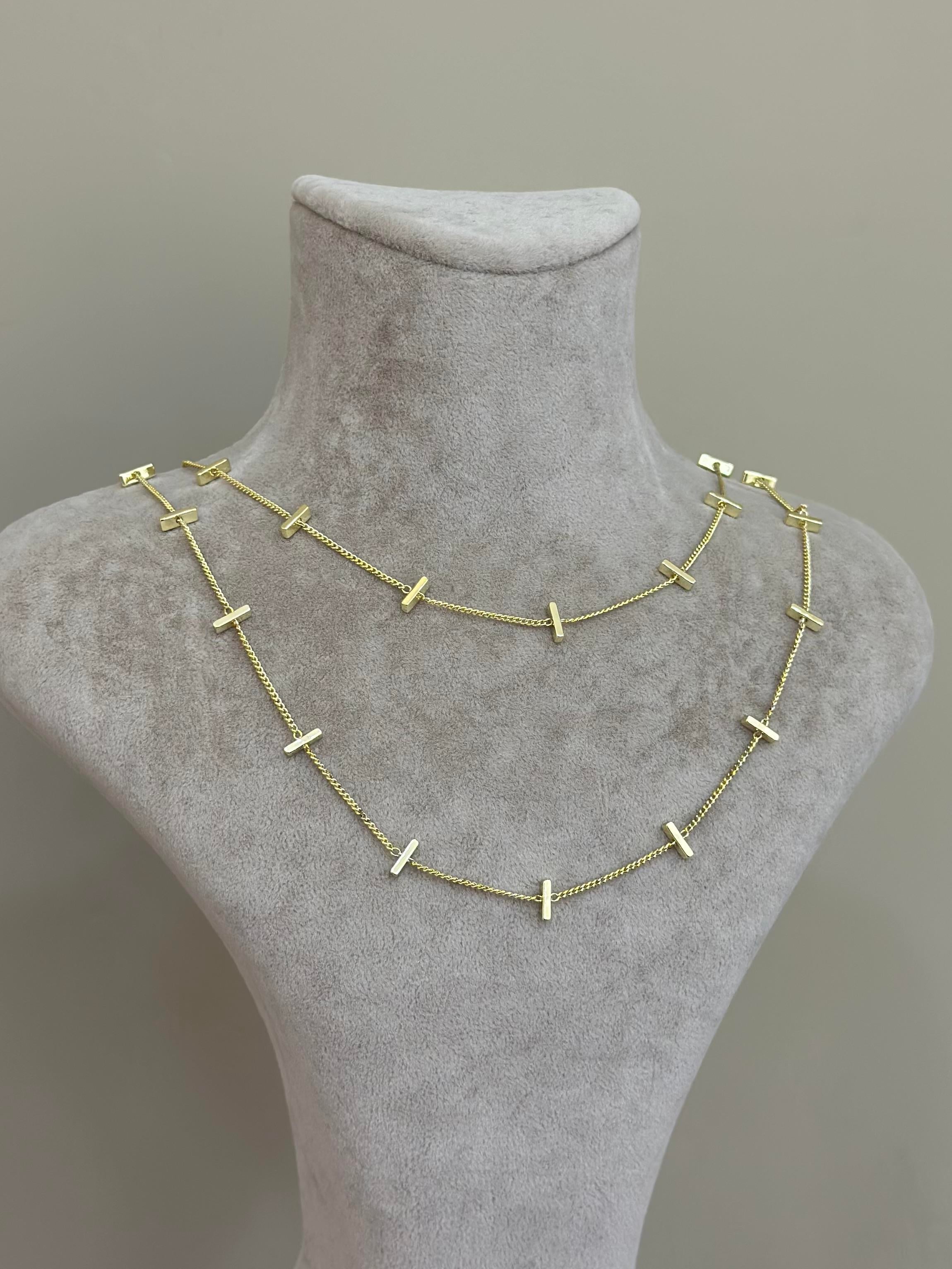 14K gold kolye