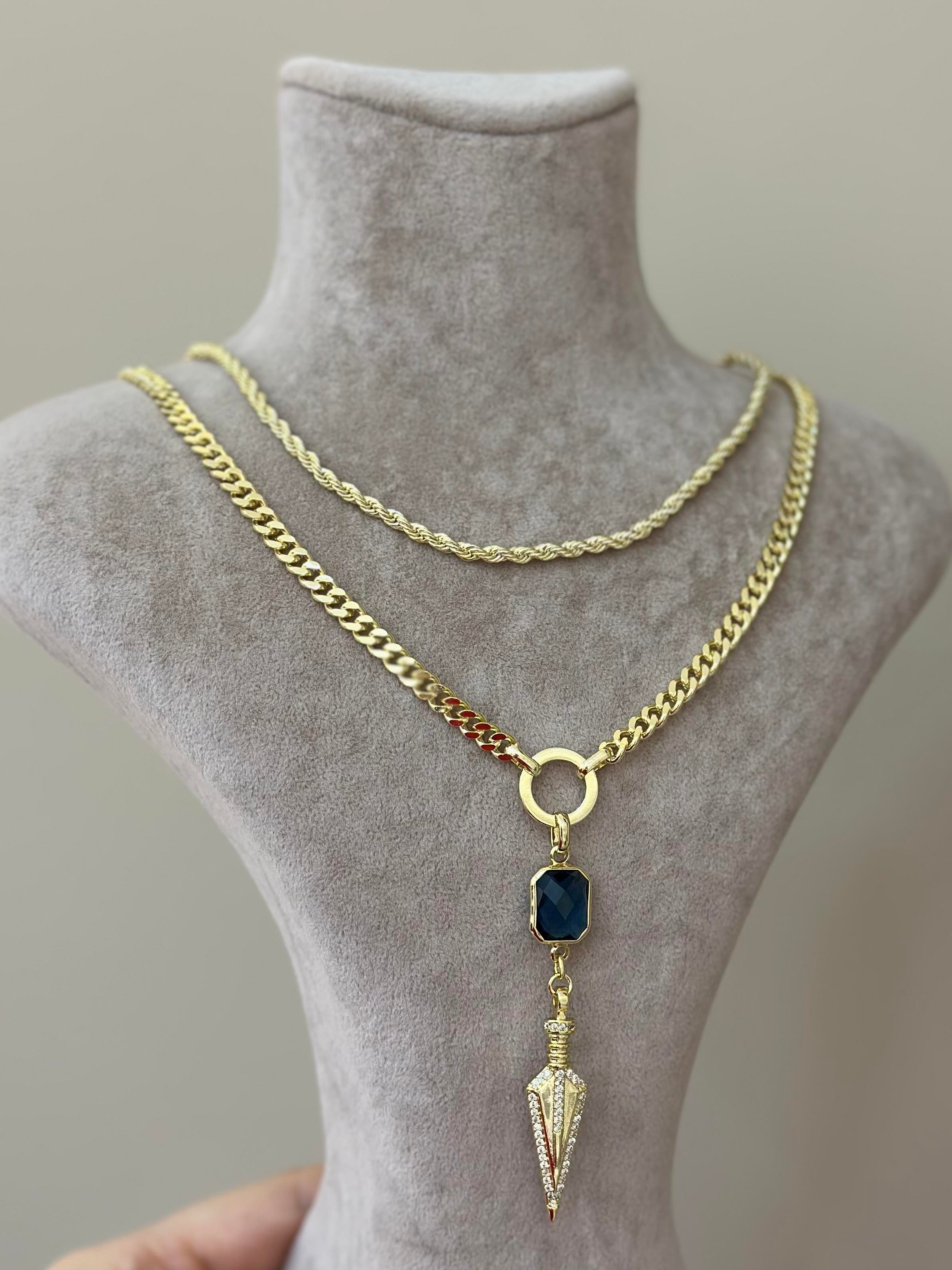 14K gold kolye