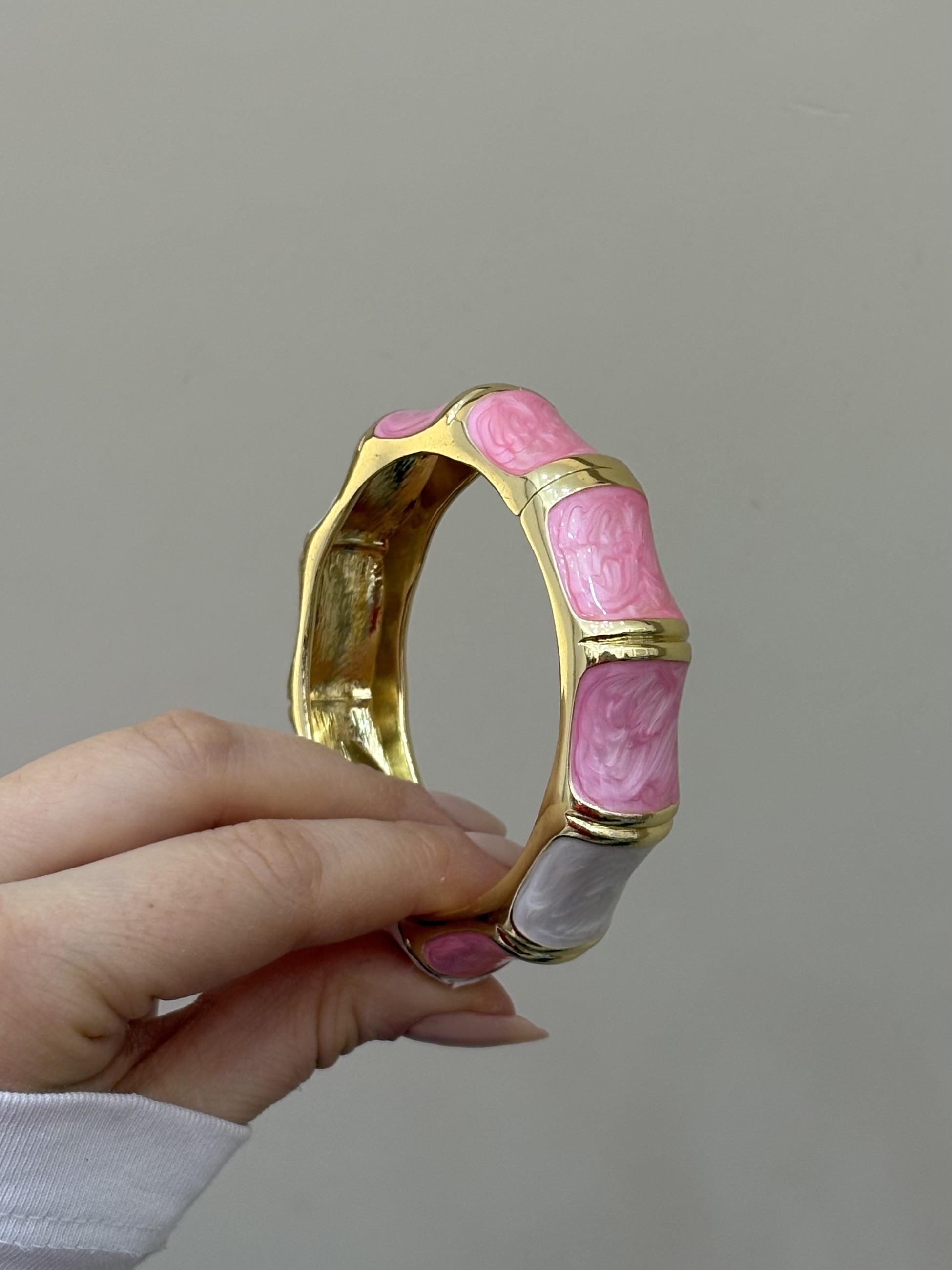 Kelepçe Bileklik Gold Karışık Renk