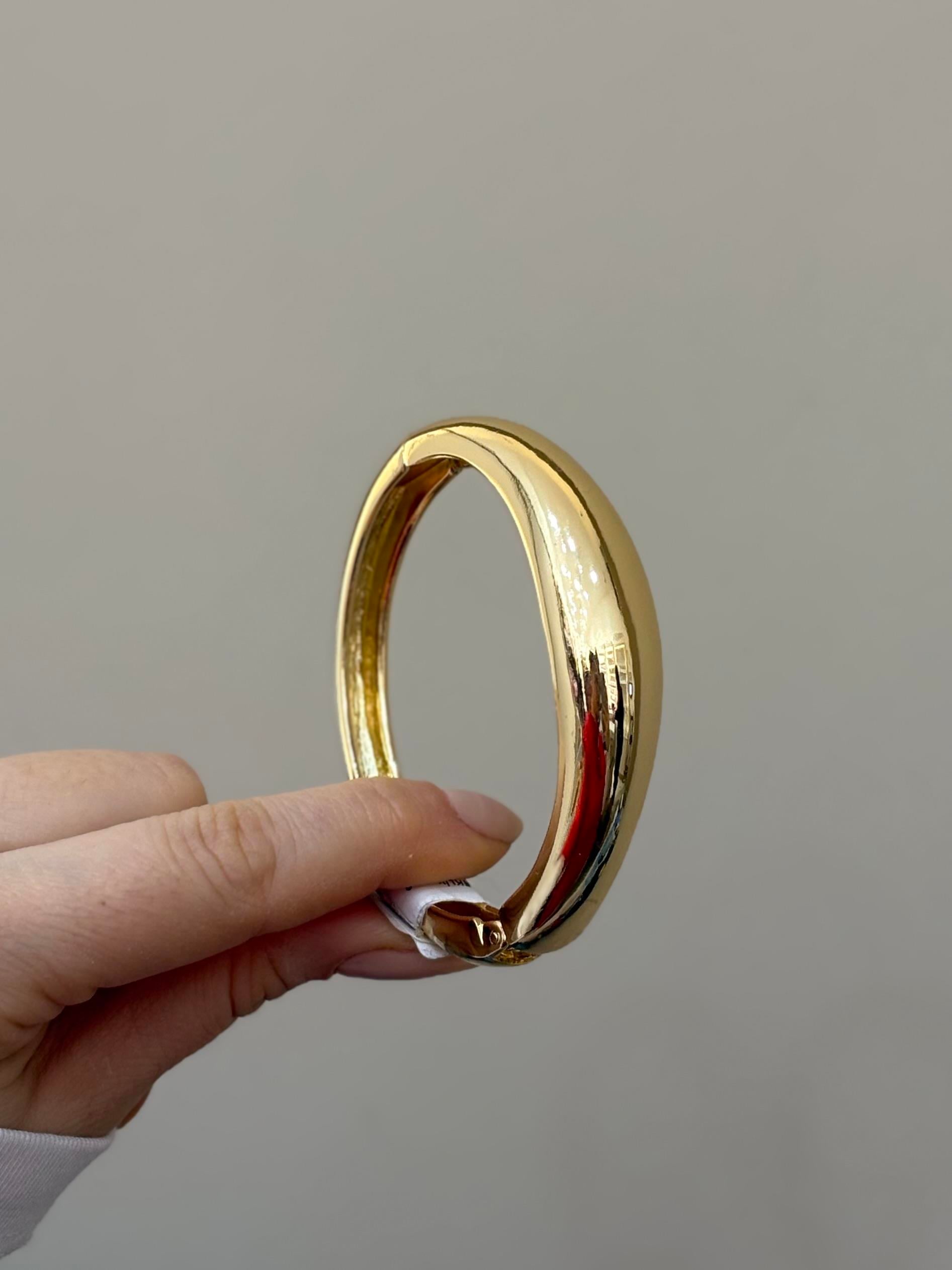 Kelepçe Bileklik Gold Renk