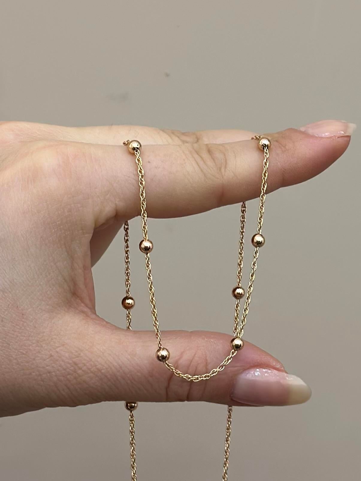 Kolye Çelik Dorika Rose Gold Renk 