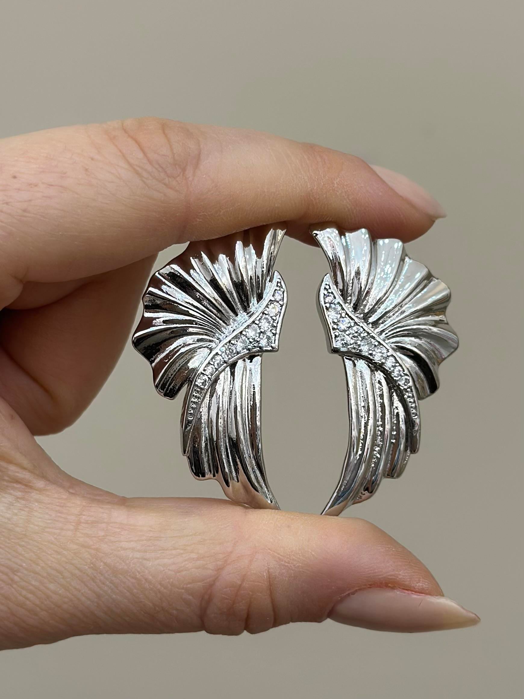Küpe Taş Tasarım Gümüş Renk