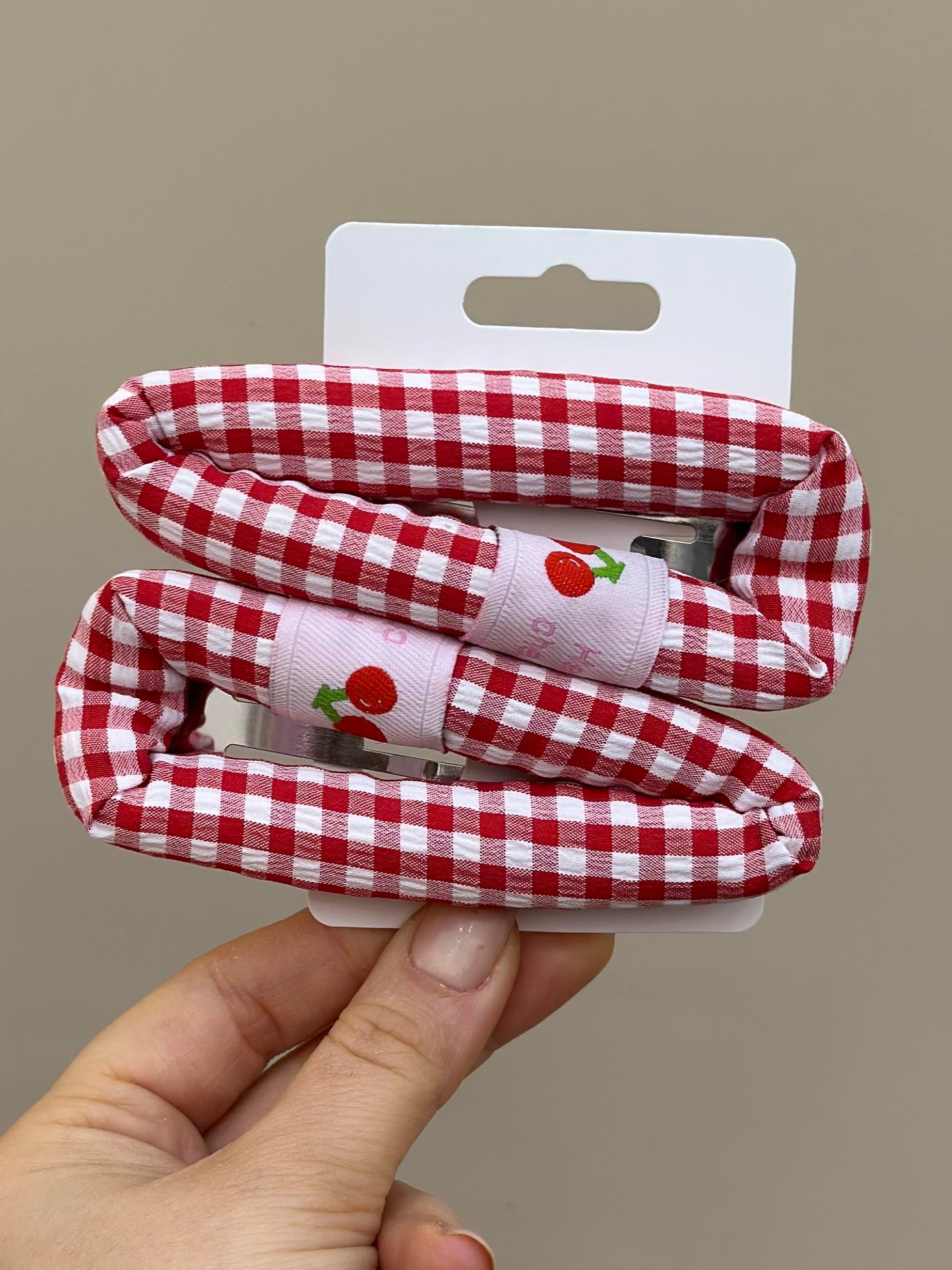 Toka Set Ekose Desen Kırmızı Renk