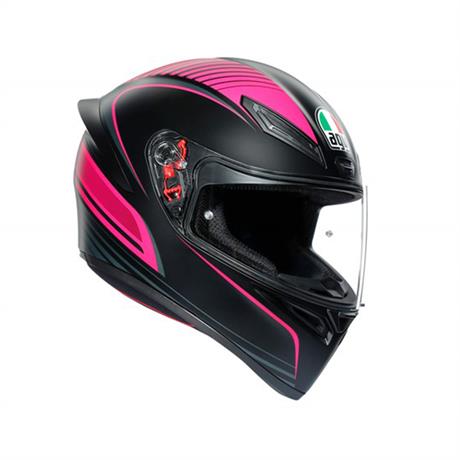 AGV K1 Multi Warmup Black Pink