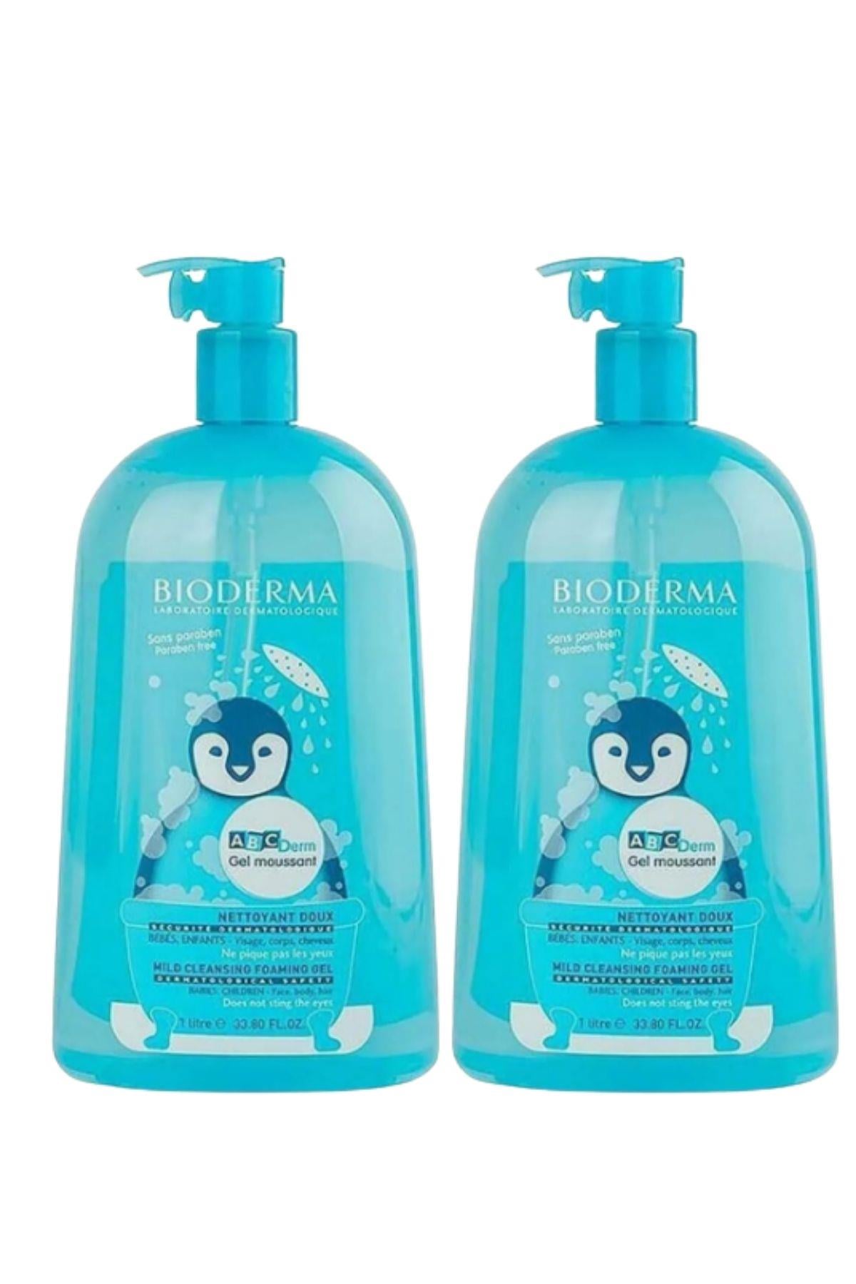 Bioderma Abcderm Foaming Cleanser 1 L x 2