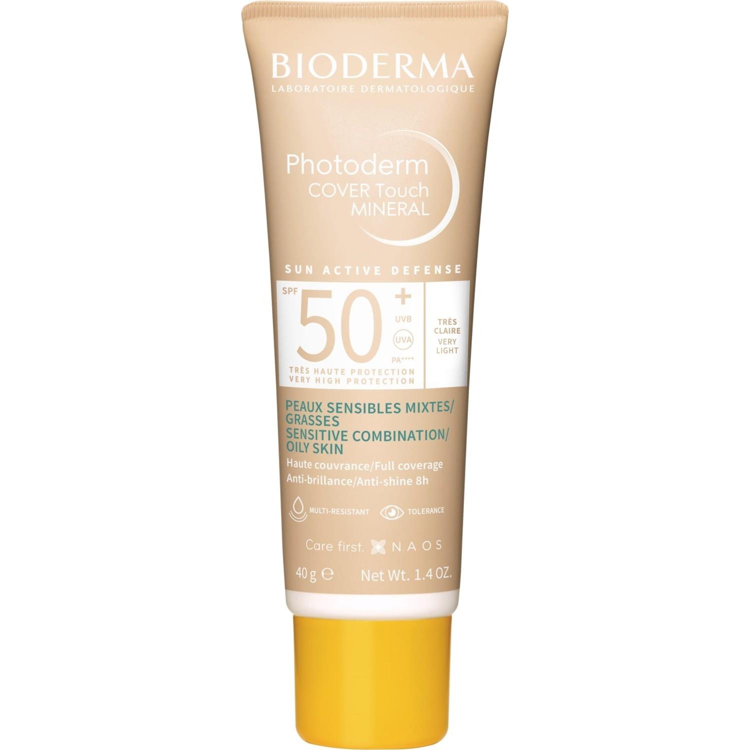 Bioderma Photoderm Cover Touch Mineral Spf50+  Very Light 40gr