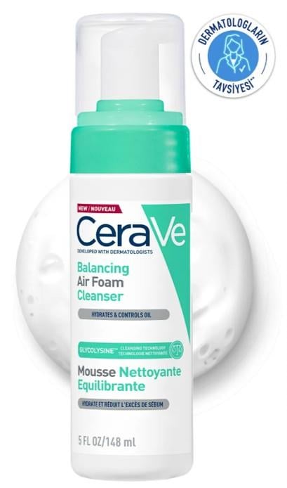 CeraVe Balancing Air Foam Yüz Temizleyici Köpük 148 ml