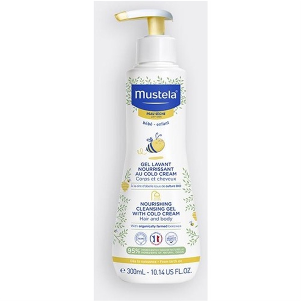 Cold Cream Ve Organik Balmumu İçeren Besleyici Bebek Şampuanı