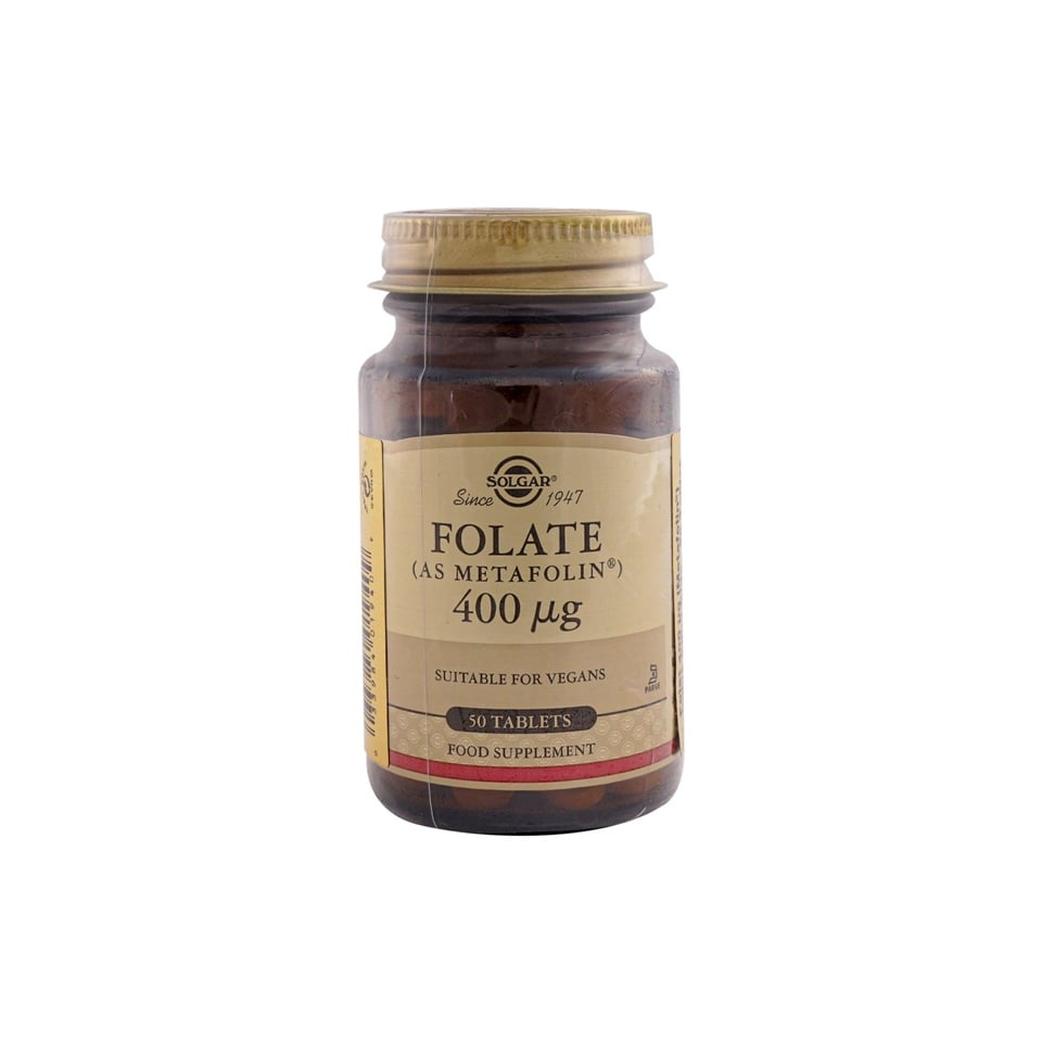 Folate (Metafolin®) 400 Mcg
