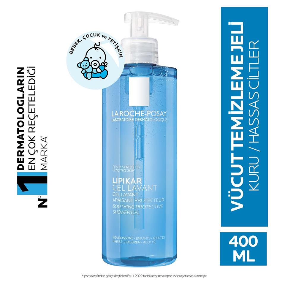 La Roche Posay Lipikar Gel Lavant 400 ml