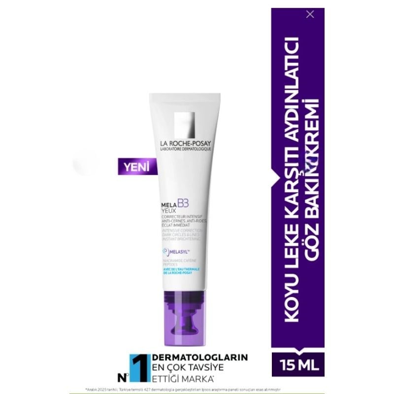 La Roche Posay Mela B3 Yeux Koyu Leke Karşıtı Aydınlatıcı Göz Bakım Kremi 15ML
