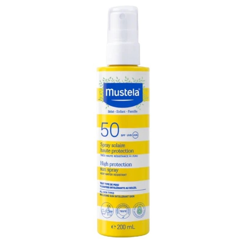 Mustela Çok Yüksek Korumalı Güneş Spreyi 200 ml Hydra Bede Hediyeli