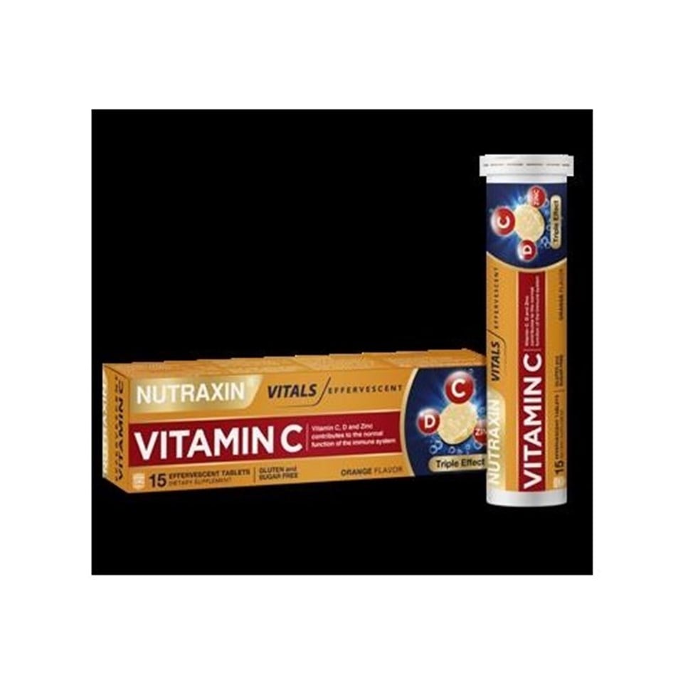 Nutraxin
Efervesan Vitamin C-D-Zinc