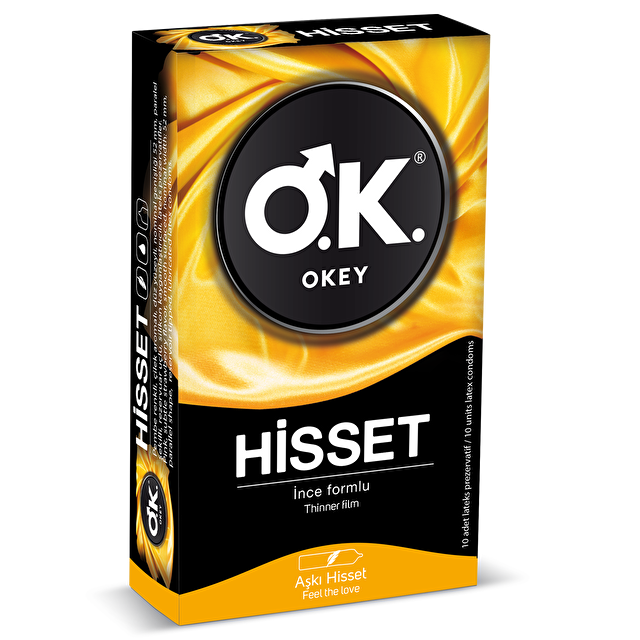 OKEY Hisset 10'Lu Prezervatif