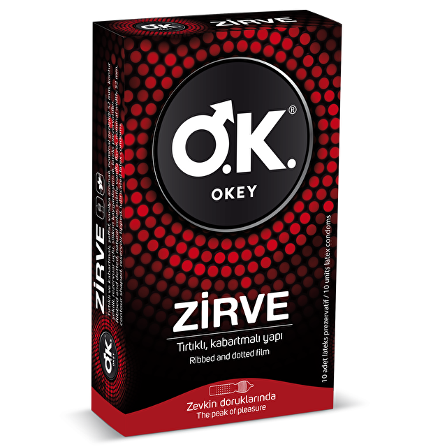 OKEY Zirve 10'Lu Prezervatif