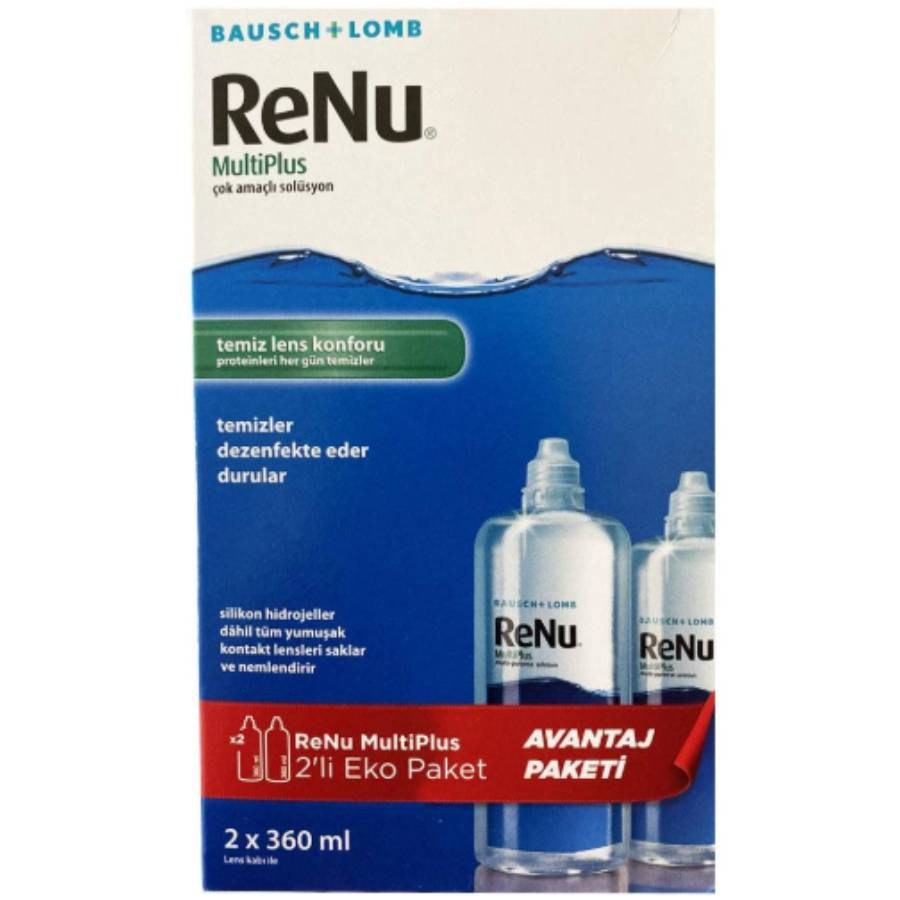 Renu Multiplus Solüsyon Eko Paket 2 X 360 ML