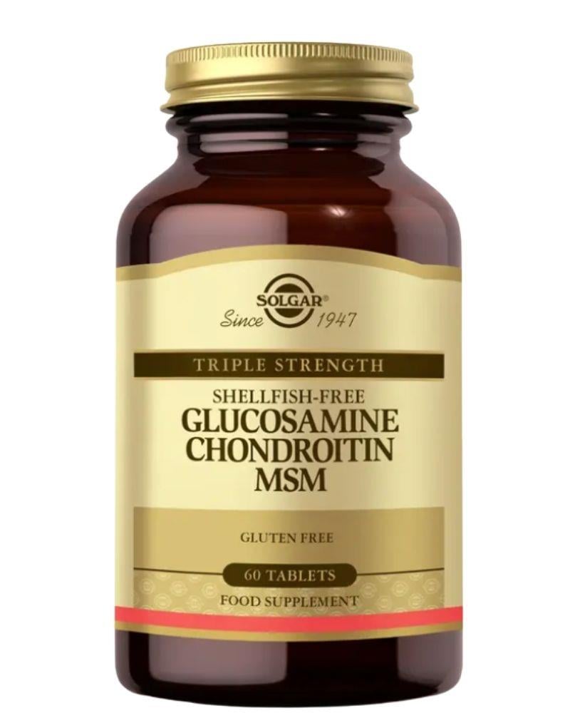 Solgar Glucosamine Chondroitin MSM 60 Tablet