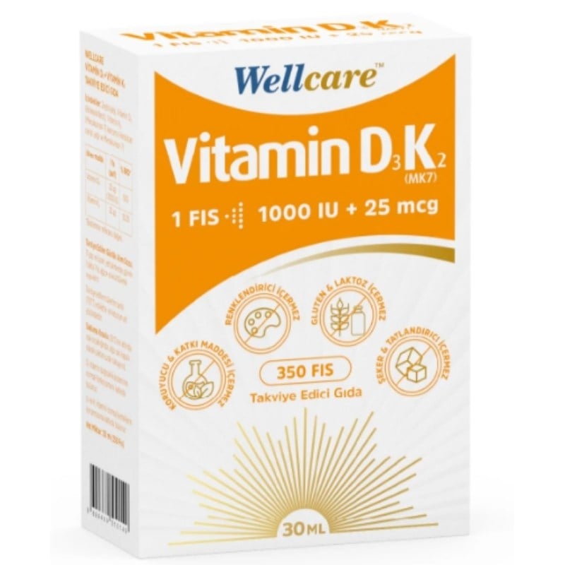 Wellcare D3K2 30 ML