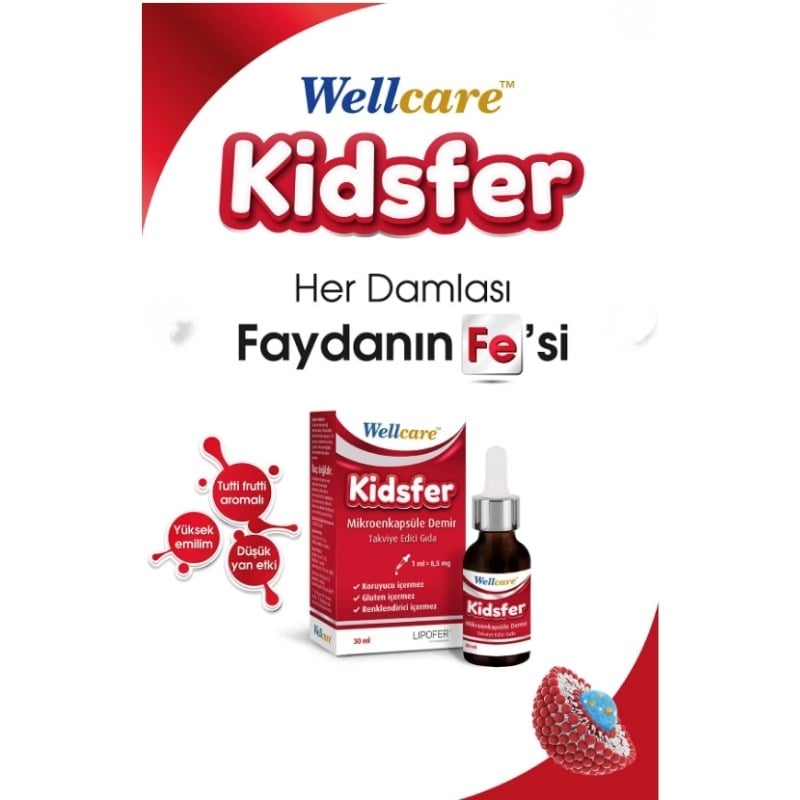 Wellcare Kidsfer Mikroenkapsüle Demir