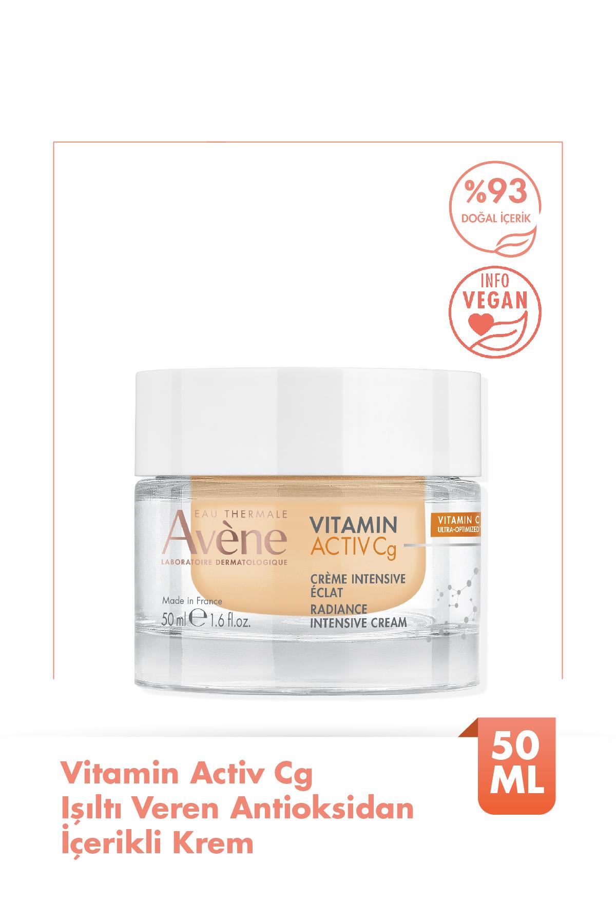 Avene Vitamine Activ Cg Yoğun Krem 50 ml