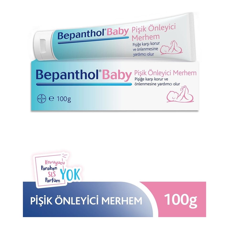 Bepanthol® Baby Pişik Önleyici Merhem 100 Gr