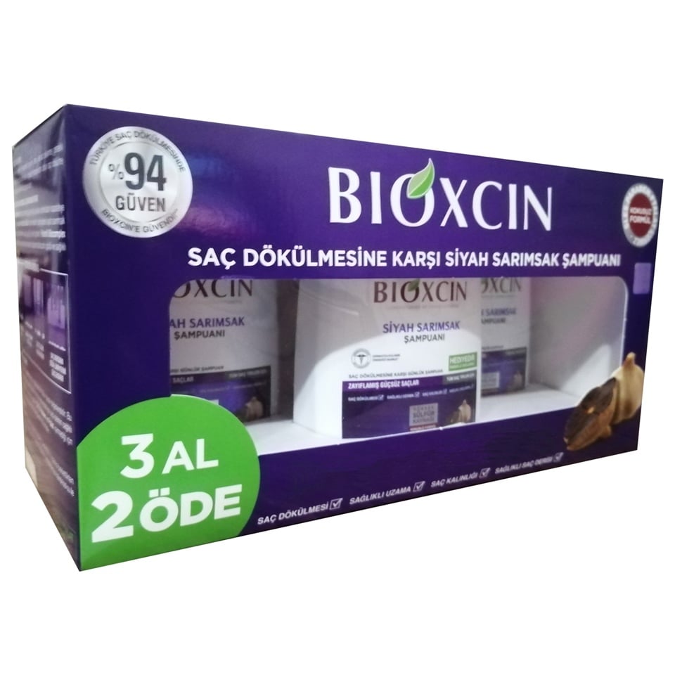 Bioxcin Siyah Sarımsaklı Şampuan
3 Al 2 Öde