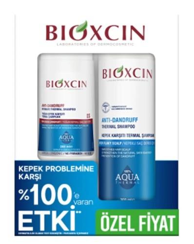 Bioxcin Yoğun Kepek Karşıtı Termal Şampuan DS 200 ml + Kepek Karşıtı Termal Şampuan 300 ml