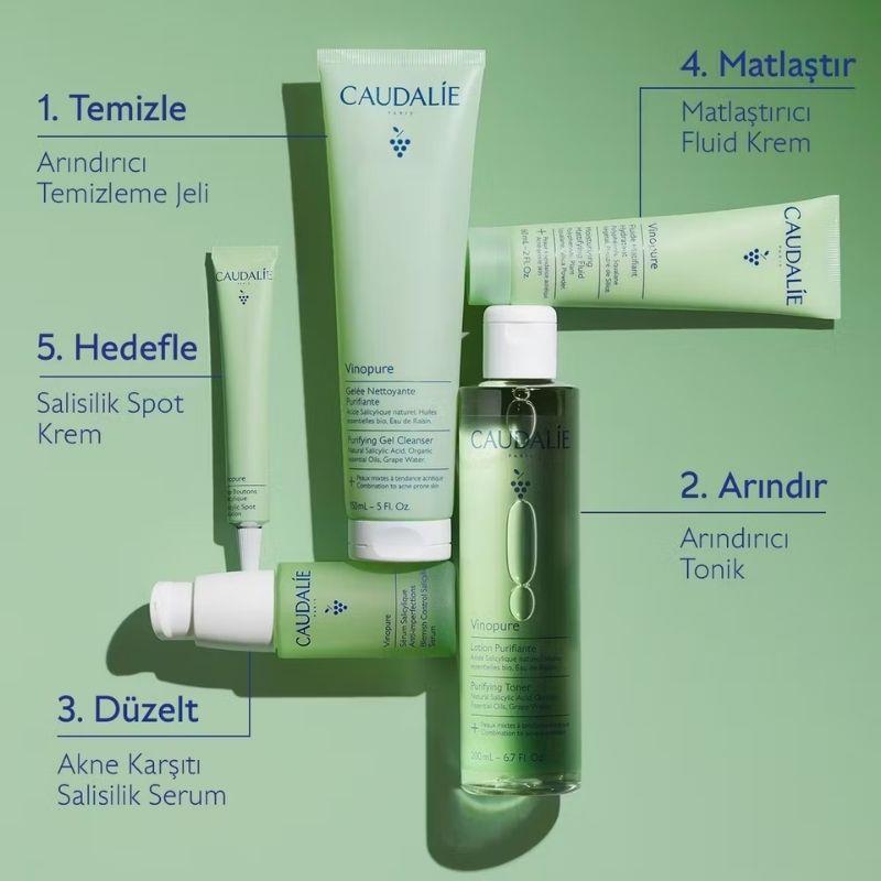 Caudalie Arındırıcı Temizleme Jeli Vinopure 150 ml * Yeni