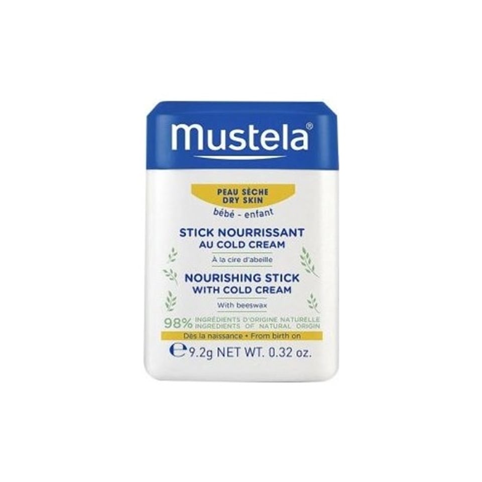 Cold Cream Ve Organik Balmumu İçeren, Kuru Dudaklar Ve Yanaklar İçin Besleyici Stick