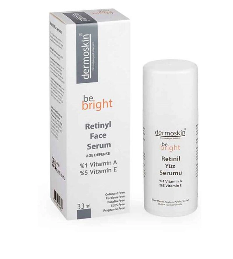 Dermoskin Be Bright Yaşlanma Karşıtı Retinil Yüz Serumu 33 ml