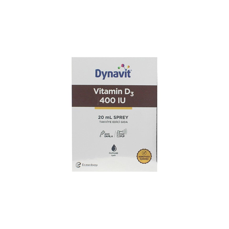 Dynavit Vitamin D3 400 Iu