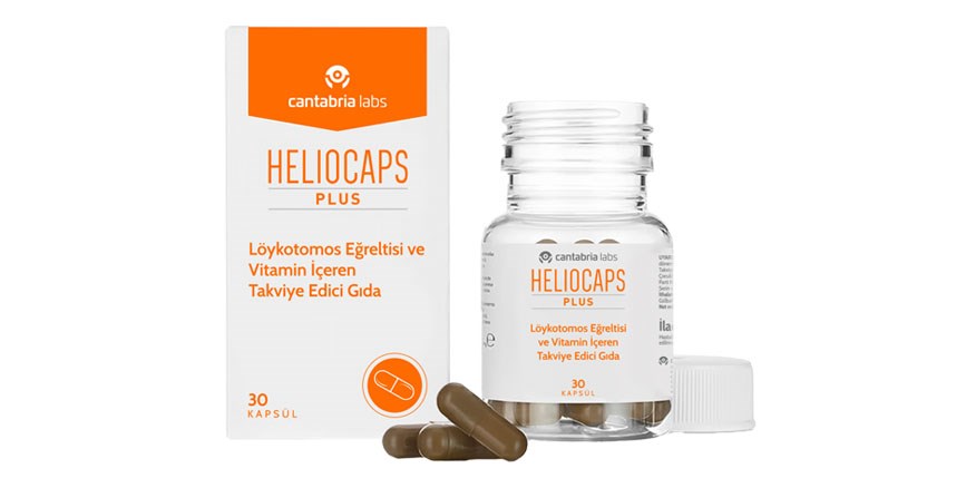 Heliocaps Plus (Vitamin D'li) 30 kapsül
