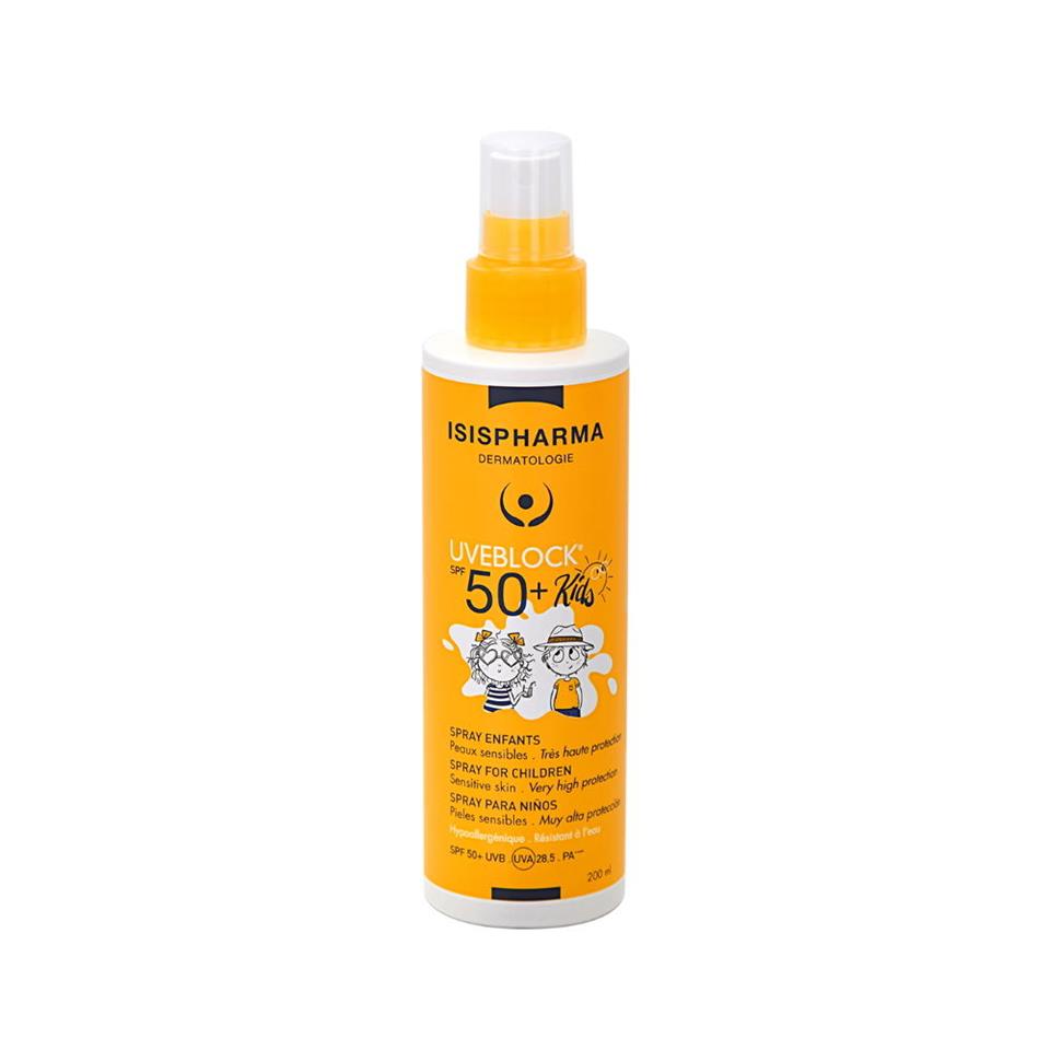 Isıs Pharma Uveblock SPF50+ Spray Kids 200 ml