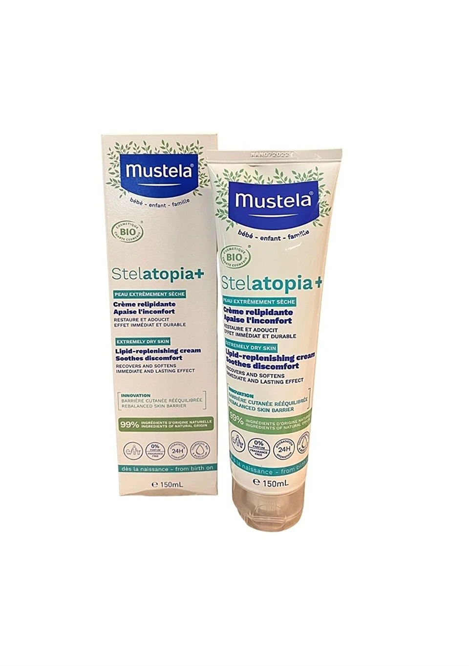 Mustela Stelatopia Cilt Bariyeri Yenileyici - Rahatlatıcı Krem 150 ml