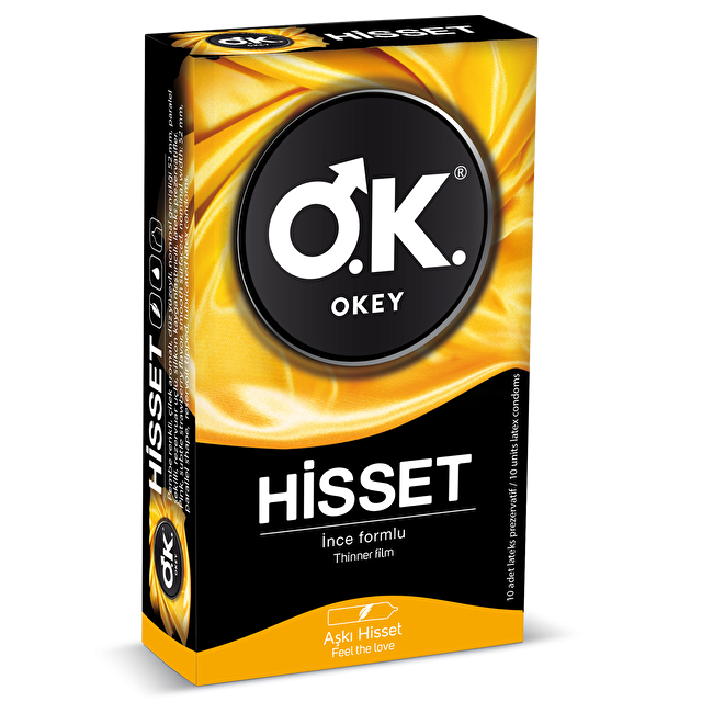 OKEY Hisset 10'Lu Prezervatif