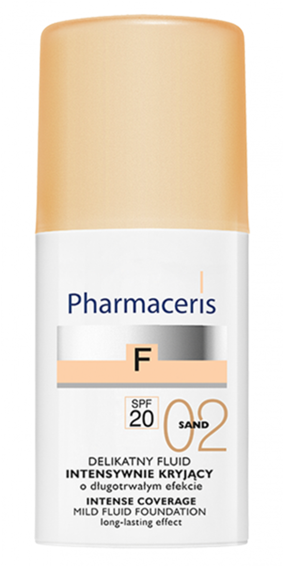 Pharmaceris İntense Coverage Mild Fuid Foundation spf20 02 Sand