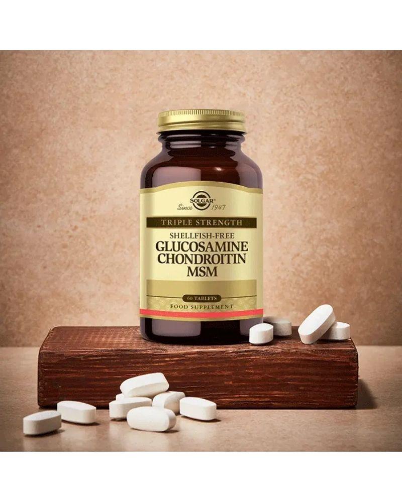 Solgar Glucosamine Chondroitin MSM 60 Tablet