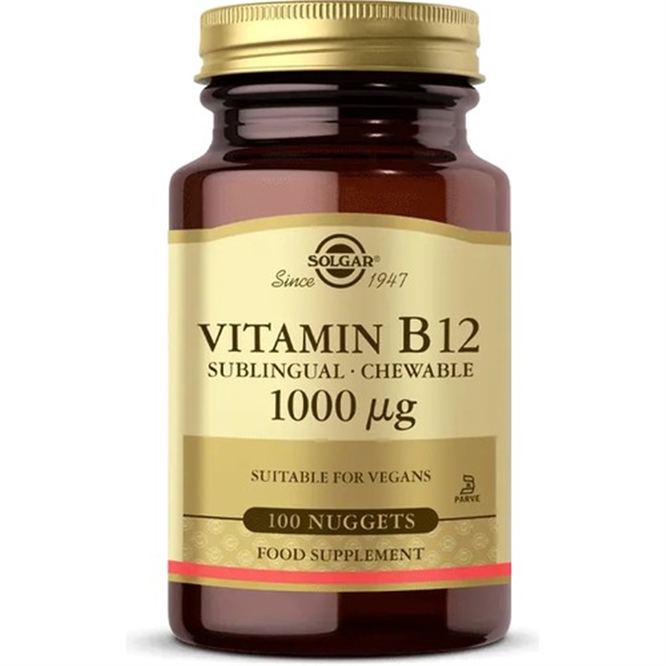 Vitamin B12 
1000 Mcg