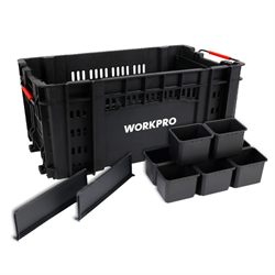 WORKPRO WP283028 46Lt 55,7x32,2x25cm Üstü Açık Profesyonel Takım Çantası